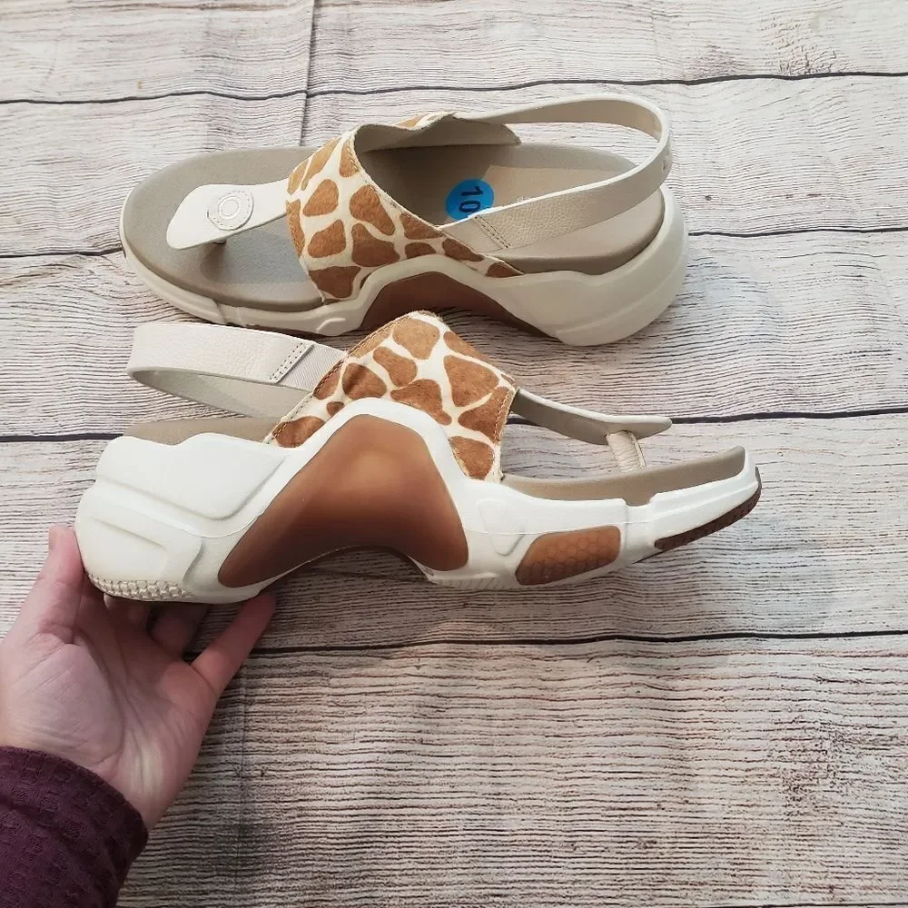 NWOB MARC NASON Giraffe Sandal Platform, Sz 10